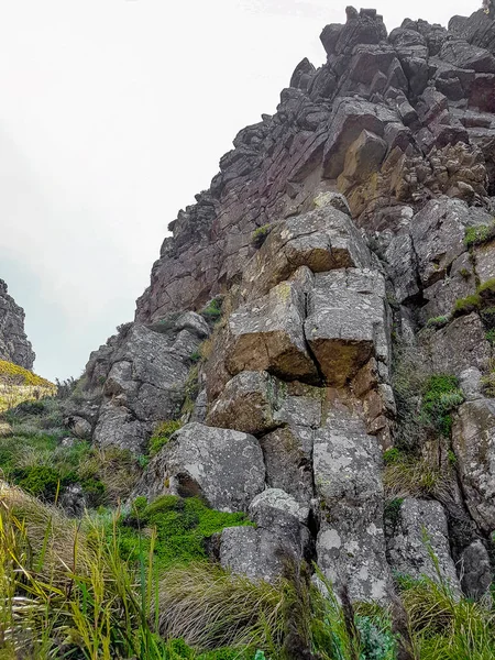Μεγάλοι Βράχοι Και Βράχοι Στο Εθνικό Πάρκο Table Mountain Στο — Φωτογραφία Αρχείου