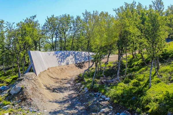 Ski Slope Summer Skicenter Hemsedal Viken Noruega — Fotografia de Stock