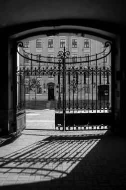 Petersburg caddesinde ışık ve gölge oyunu