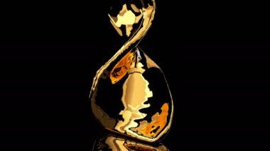 Ayna ile sıvı altın düştü