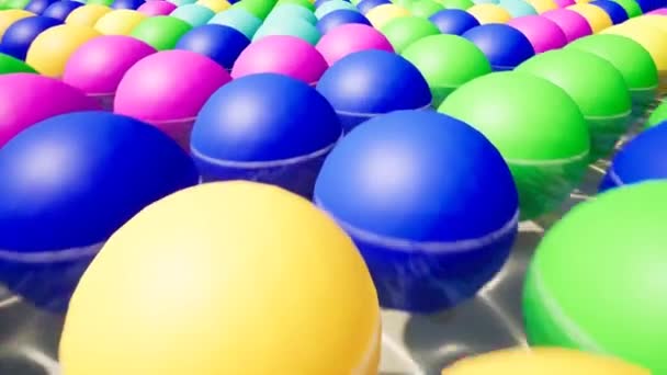 Intro de sphères de couleur pour votre vidéo 