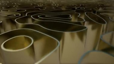 Altın dalgalar eğrisi animasyon