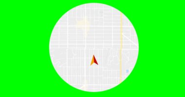Arabada GPS navigasyon sistemi
