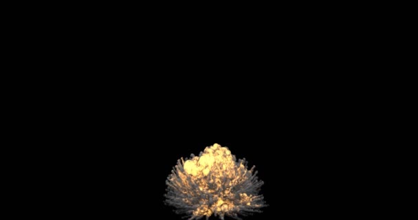 巨大的真实核弹爆炸 — 图库视频影像