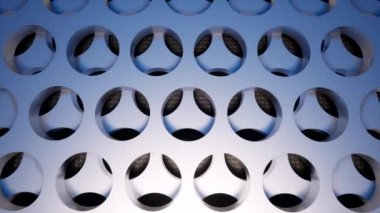 Yeni teknoloji Makro bir metal rende vurdu. Closeup