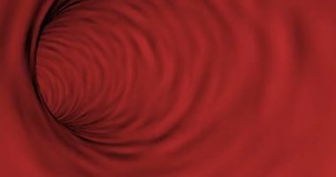 Sorunsuz döngü mümkün kan damarı içinde hareket