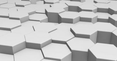Geometrik küpler 3d hareket görüntüleri