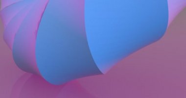 Dönen kremsi eğri 3d görüntüleri