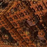 Футуристическая метаморфоза оранжевой структуры в 3D реалистичных кадрах Футуристическая метаморфоза оранжевой структуры в 3D реалистичных кадрах