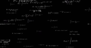 Sofistike matematiksel formül sorunsuz görüntüleri