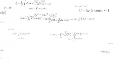 Matematiksel formül döngülü görüntüleri