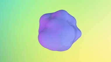 3d mavi meta-allar minimal kapak görüntüsü