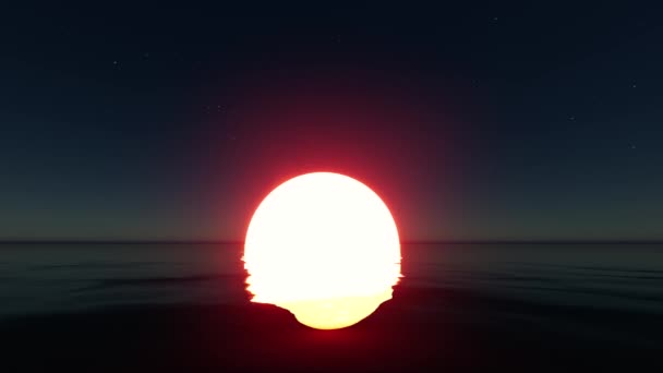 Incroyable soleil lumineux mer Bannière lumineuse. Idée design. Effet de lumière.