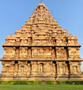 Gangaikonda 'daki Brihadeeswarar Tapınağı Cholapuram, Tamil Nadu, Hindistan