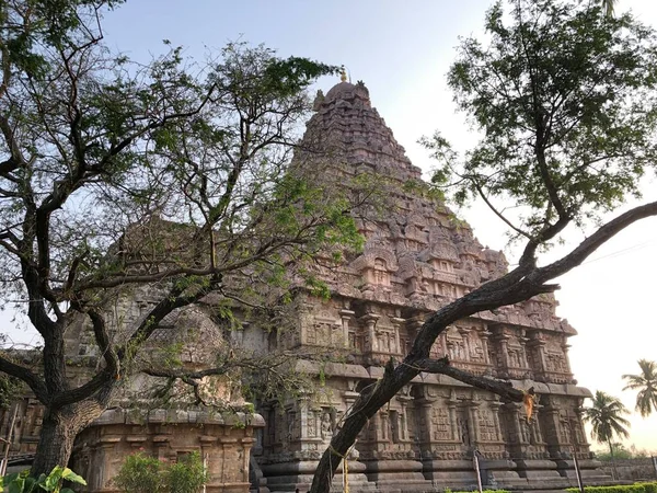 Gangaikonda Daki Brihadeeswarar Tapınağı Cholapuram Tamil Nadu Hindistan — Stok fotoğraf