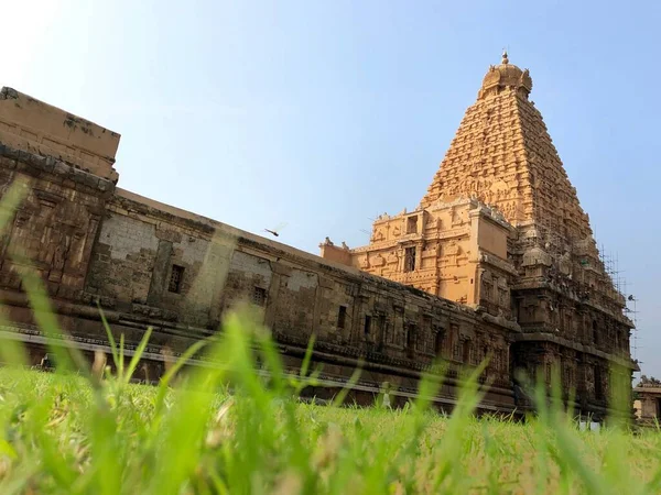 Brihadeeswarar Tempel Thanjavur Tamil Nadu Dies Ist Der Hinduistische Tempel — Stockfoto