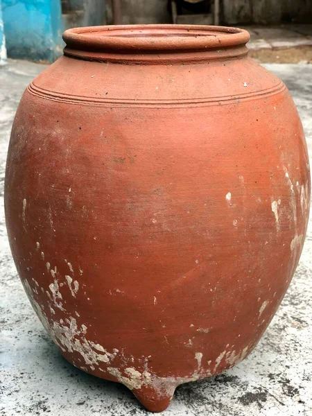 Clay Pot Garden — Stock Photo, Image