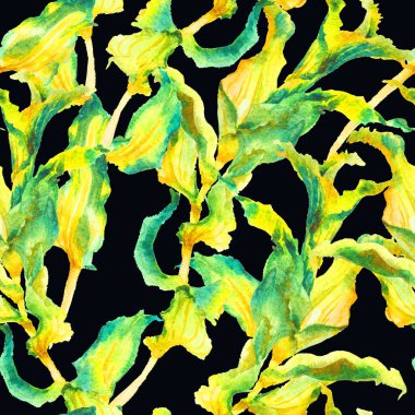 Suluboya el boyası deniz yosunu, pürüzsüz desen.