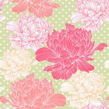 El çizimi keten çiçekleri, vektör pürüzsüz desen, tasarım, afiş, poster, kapak resmi.