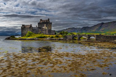 Loch Duich Iskoçya 'Da Eilean Donan Kalesi