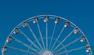 Çek Cumhuriyeti 'nde Brno' da Beyaz Dönme Dolap