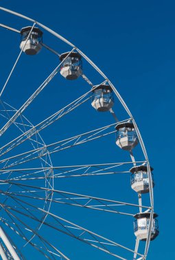 Çek Cumhuriyeti 'nde Brno' da Beyaz Dönme Dolap