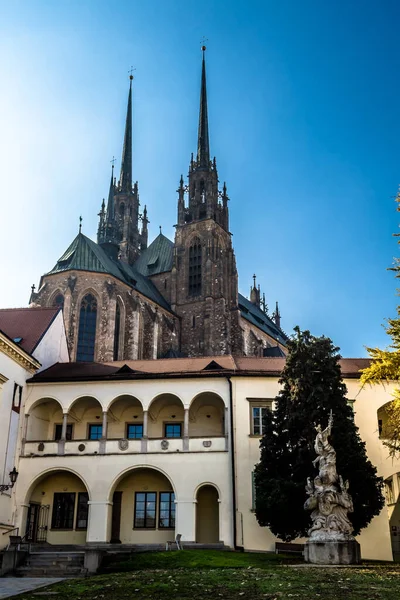 Cathedral Saints Peter Paul Brno Czech Republic — Stock Photo, Image
