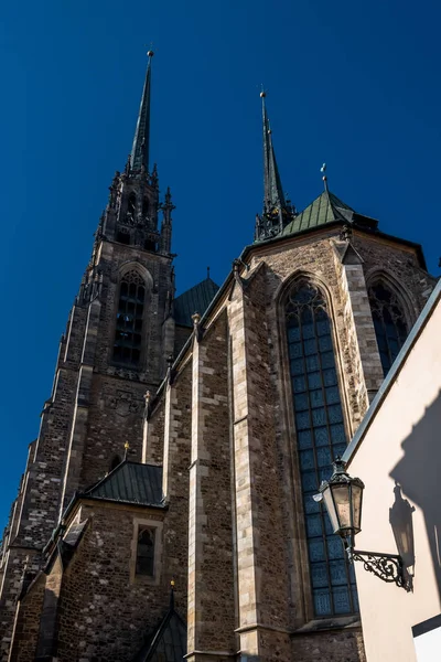 Cathedral Saints Peter Paul Brno Czech Republic — Stock Photo, Image