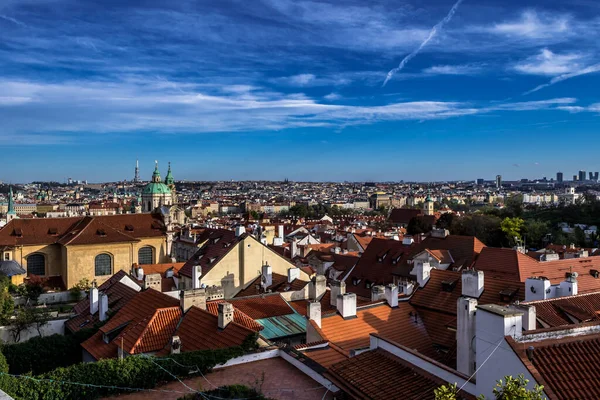 Panorama View Hradcany Castle City Prague Czech Republic — Stock Photo, Image