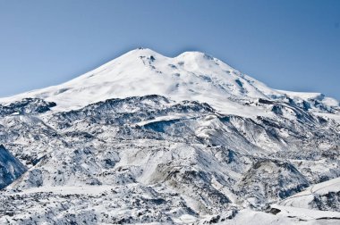 Elbrus Dağı. Kuzey eğimi.