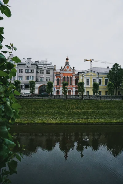 Uma Das Ruas Kazan — Fotografia de Stock