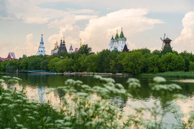 Izmailovsky Kremlin yazın Moskova 'da