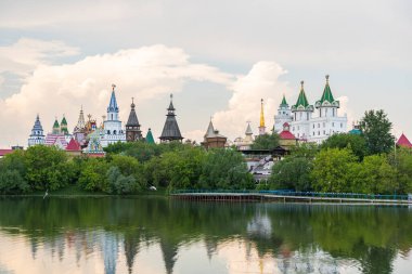 Izmailovsky Kremlin yazın Moskova 'da