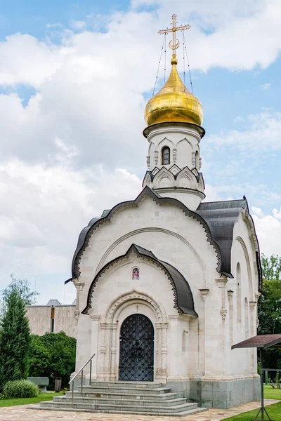 Temple Chapel Vdnkh Park Moscow Summer 2020 — Stock Photo, Image