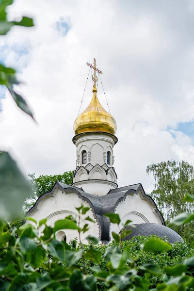 莫斯科Vdnkh公园的圣殿教堂 2020年夏天 — 图库照片