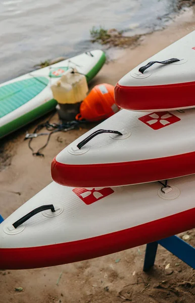 Boote Für Saft Fluss — Stockfoto