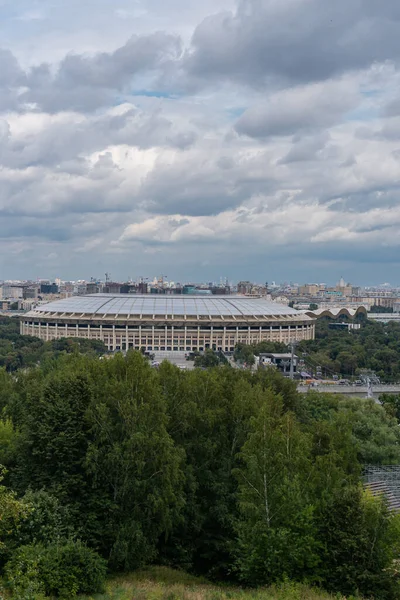 Utsikt Över Luzhniki Stadion Sommar Moskva 2020 — Stockfoto