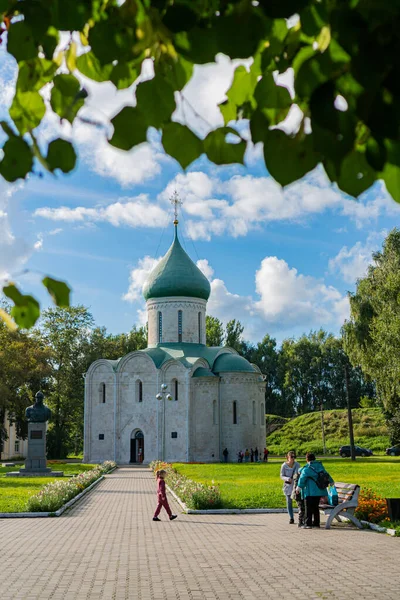 Transfiguratie Kathedraal Pereslavl Zalessky Zomer 2020 — Stockfoto