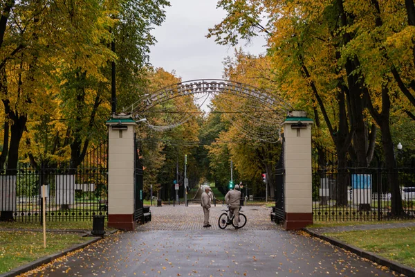 Herbst Ismailowski Park Moskau 2020 — Stockfoto