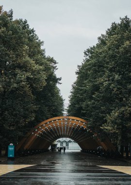 2020 sonbaharında Moskova 'daki Sokolniki parkı