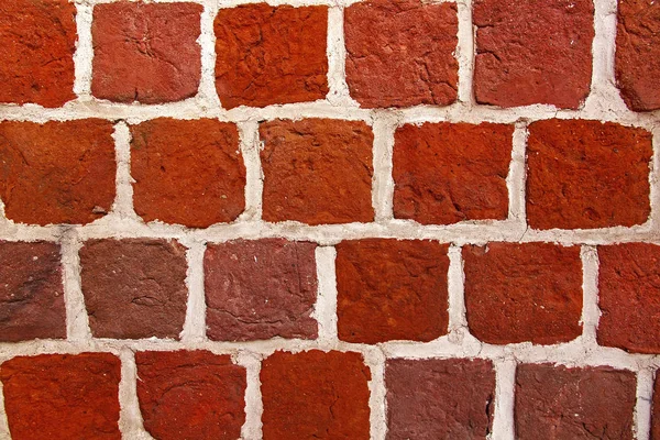 Mur Briques Rouges Vieux Fond Mur Briques — Photo