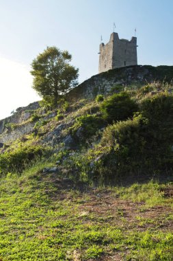 Antik Abhaz askeri Kalesi, Anacopia Kalesi. Yeni Athos, Abhazya Cumhuriyeti.