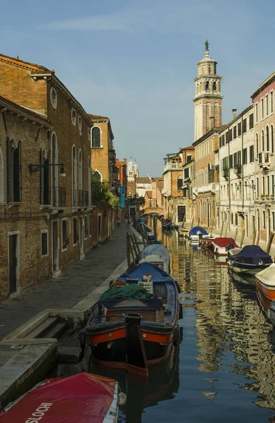 2019 Italia Venecia Canal Veneciano — Foto de Stock