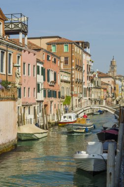 17.04.2019. İtalya. Venedik. Venedik kanalı. 