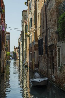 İtalya. Venedik fotoğrafı.     