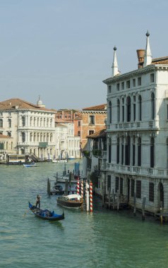    İtalya. Venedik. Grand Canal görünümünü.