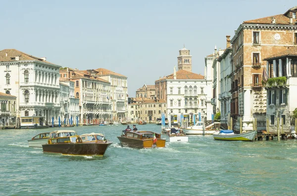 Olaszország Velence Kilátás Nyílik Grand Canal — Stock Fotó