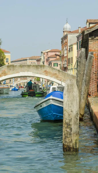 Італія Венеції Венеціанське Канал — стокове фото