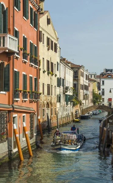 2019 Italia Venecia Canal Veneciano — Foto de Stock