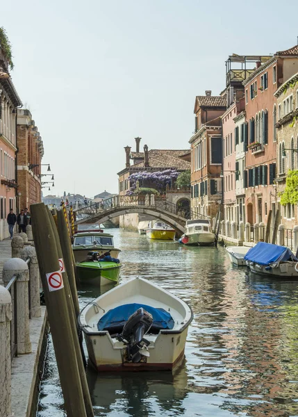 2019 Italia Venecia Canal Veneciano — Foto de Stock